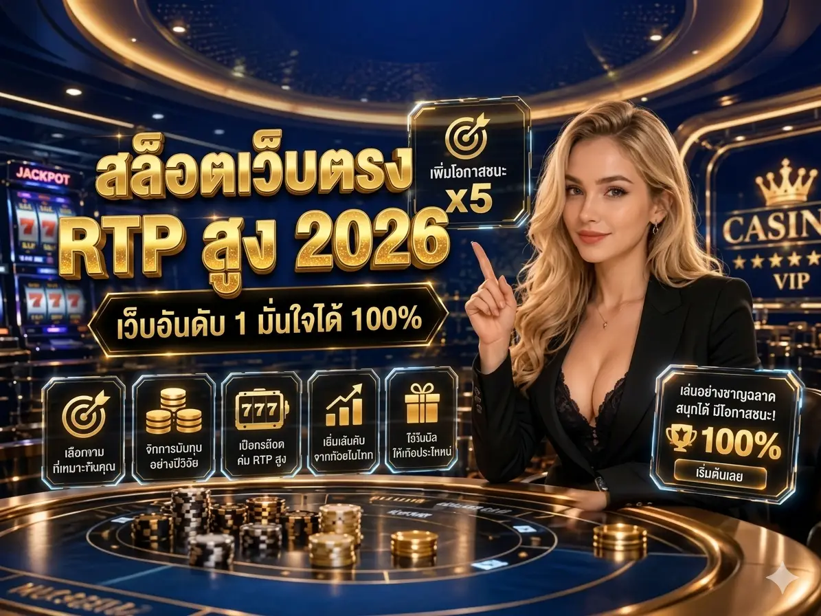สล็อตเว็บตรง RTP สูง 2026